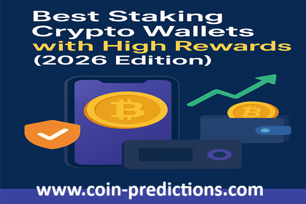 Best Staking Crypto Wallets with High Rewards (2026 Edition)
