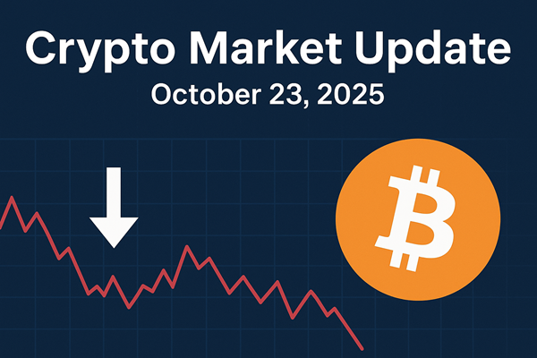 Crypto Market News Oct 23, 2025 Bitcoin Consolidation, Japan Crypto Banks & Largest $15B Seizure
