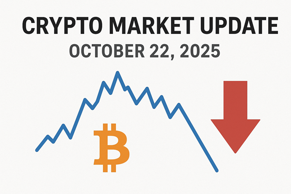 Crypto Market Update — October 22, 2025