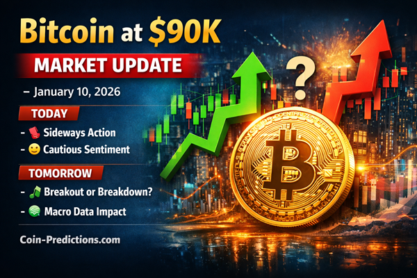 Bitcoin Price Today (Jan 10, 2026) & Market Outlook