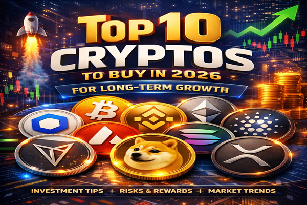Top 10 Cryptos to Buy in 2026 for Long-Term Growth