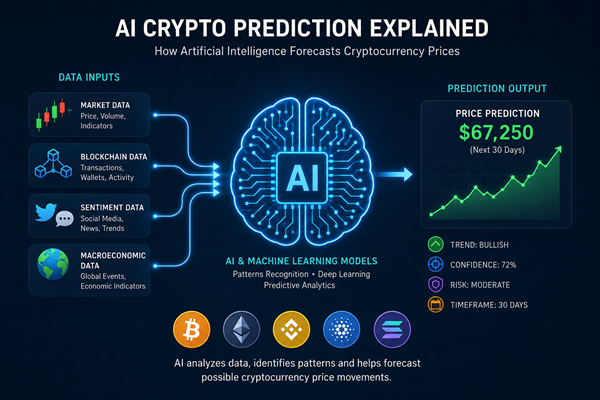AI Crypto Prediction Explained How AI Forecasts Crypto Prices