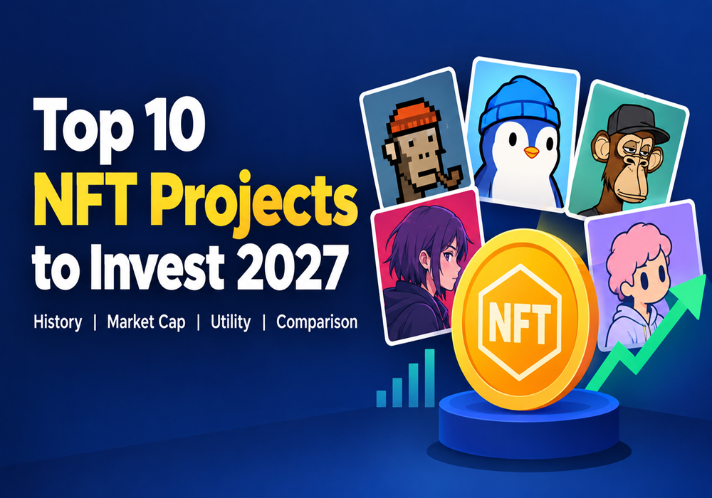 Top 10 NFT Projects to Watch for 2027 History, Market Cap, Utility & Investment Guide